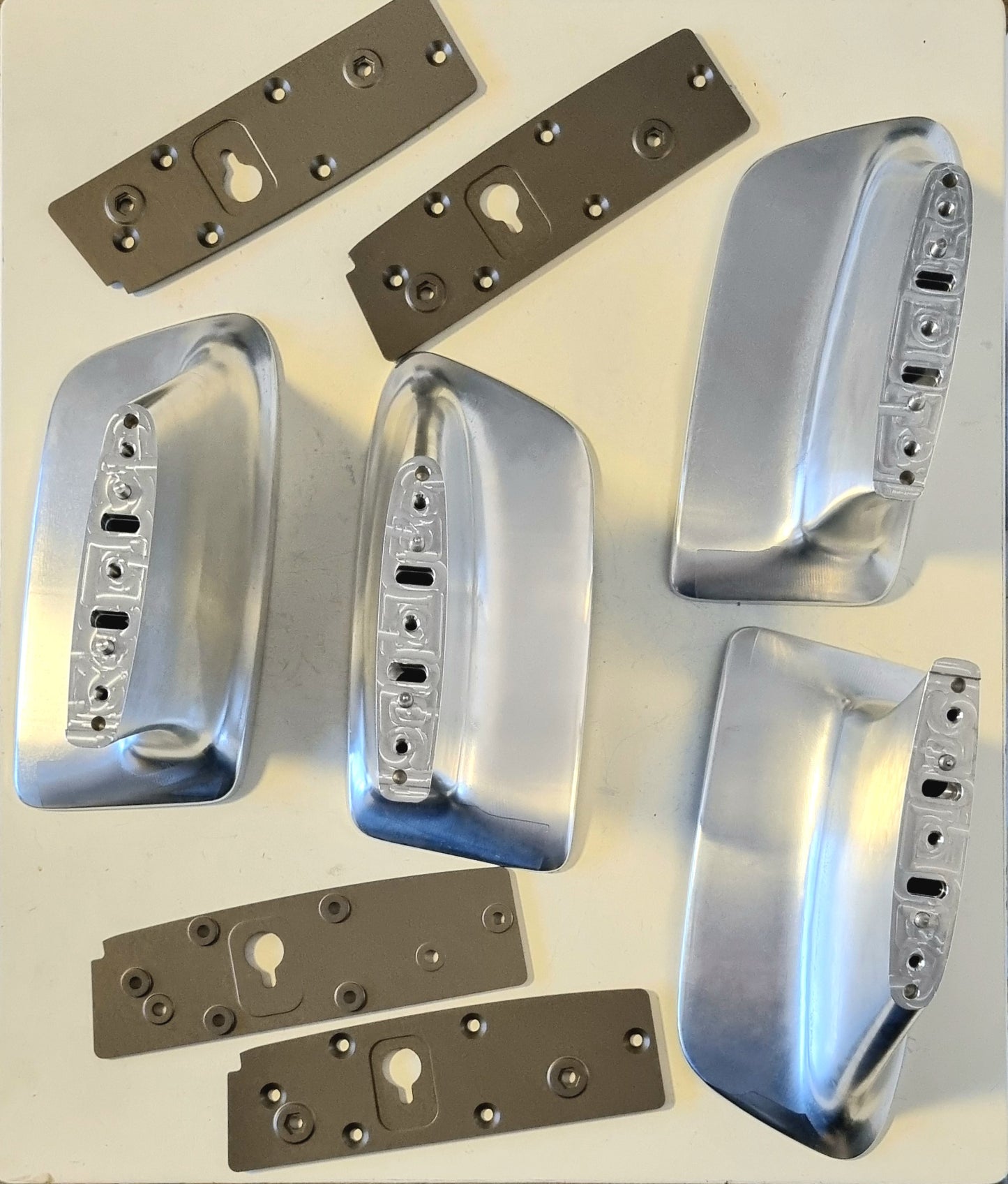 Nissan Skyline R34 GT-R billet Spoiler legs - Higher (pair)